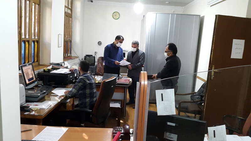 مدیرکل ثبت احوال مازندران در ادارات ثبت احوال دودانگه و چهاردانگه