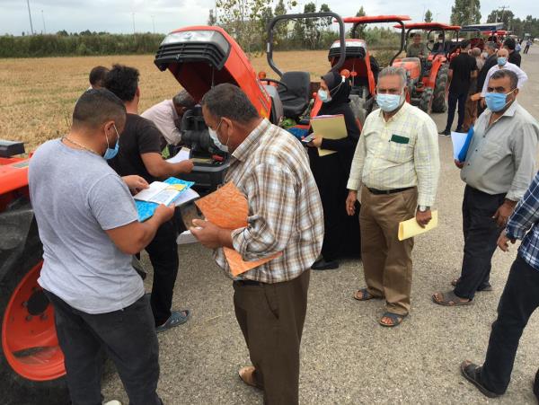 1400 تراکتور در ساری پلاک گذاری شد