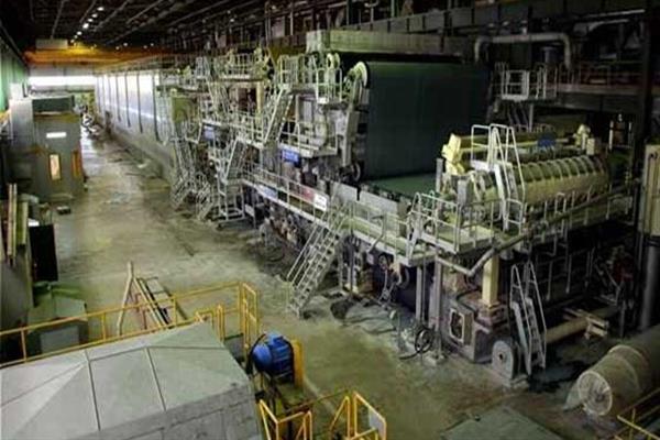 شروع به کار خط یک تولید کاغذ