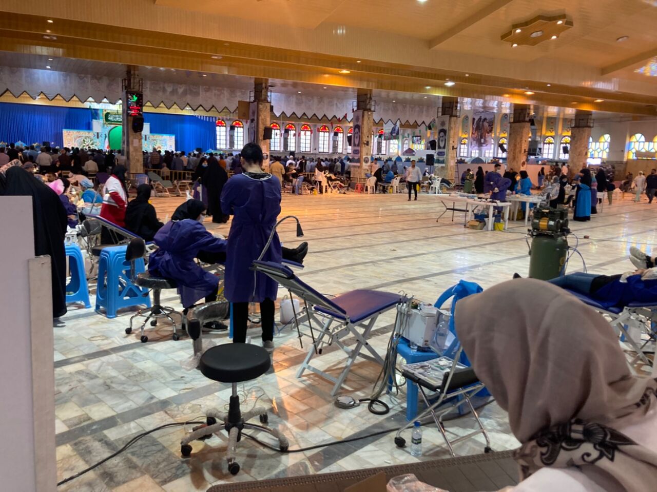 خدمت بی‌منت ۱۲۰ دندانپزشک برای نشاندن لبخند بر لبان محرومان مازندران