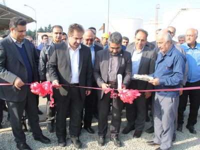 پروژه اتصال خط لوله تلمبه خانه نکا به نیروگاه شهید سلیمی افتتاح شد