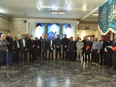 رونمایی از تمثال مبارک شهید سپهبد سلیمانی در شرکت برق منطقه ای مازندران و گلستان