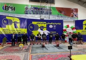 قهرمانی مازنی ها در مسابقات وزنه برداری جوانان کشور