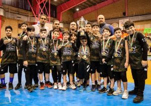 مسابقات مینی بسکتبال با ۱۱ تیم در رامسر برگزار شد