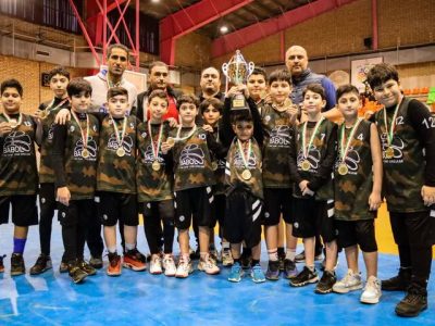 مسابقات مینی بسکتبال با ۱۱ تیم در رامسر برگزار شد