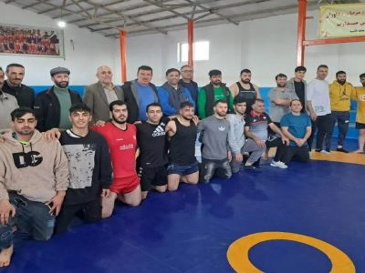 حضور تیم املاک خاص بابلسر در لیگ کشتی لوچو مازندران