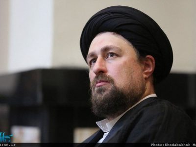 دلجویی سیدحسن خمینی از یک خبرنگار