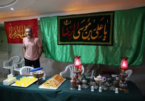 جشن میلاد امام رضا (ع) در شب ولادت امام مهربانی ها