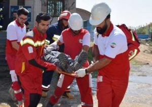 مانور آتشنشانی در شهرک صنعتی جویبار برگزار شد