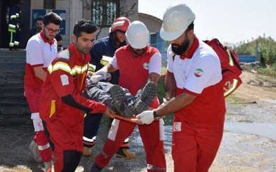 مانور آتشنشانی در شهرک صنعتی جویبار برگزار شد