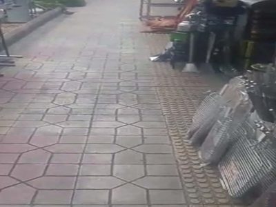 پیاده رو امن نیست