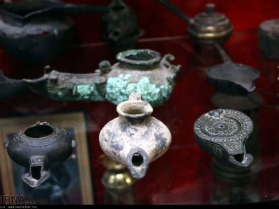 کشف اشیا عتیقه ۵۰۰ ساله دوران اسلامی در شهرستان گلوگاه