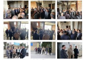 بازدید مسئولین وزارت بهداشت از بیمارستان بندپی شرقی