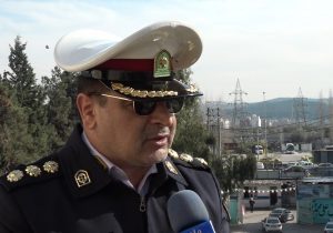 افتتاح طرح آرامش و ایمنی ترافیک معابر شهری با حضور رئیس پلیس راهور مازندران