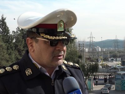 افتتاح طرح آرامش و ایمنی ترافیک معابر شهری با حضور رئیس پلیس راهور مازندران