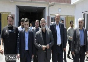بررسی میدانی فرماندار و شهردار ساری از روند ساخت نیروگاه زباله‌سوز ساری