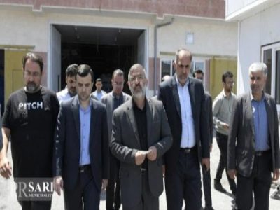 بررسی میدانی فرماندار و شهردار ساری از روند ساخت نیروگاه زباله‌سوز ساری