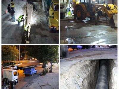 اجرای ۱۰ هزار متر خط انتقال آب در منطقه شهبند ساری