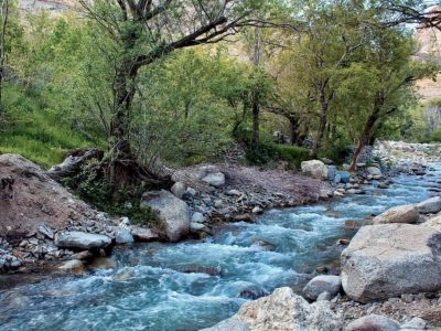 در مسیر رود