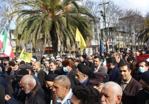 گزارش تصویری از راهپیمایی بیست و دوم بهمن ماه (عکاس: فاطمه کواکبیان)