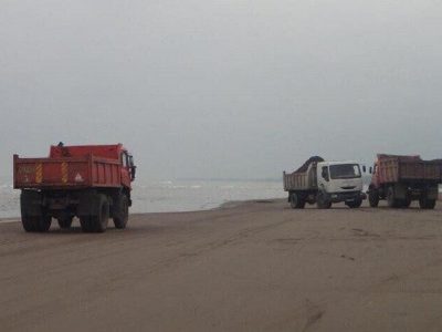 ماسه خواری  برهم زننده زیست بوم دریا