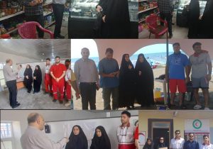 بازدید معاونان فرمانداری مرکز استان از وضعیت تفرجگاهها، سواحل و فروشگاه های سطح شهرستان ساری