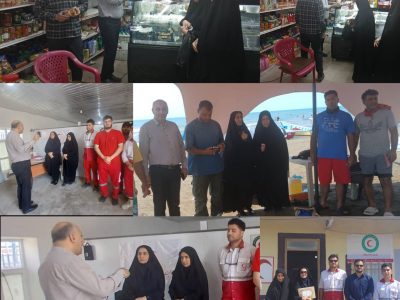 بازدید معاونان فرمانداری مرکز استان از وضعیت تفرجگاهها، سواحل و فروشگاه های سطح شهرستان ساری