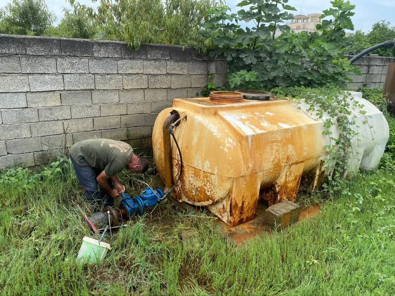 مشکل آب شرب روستای صاحبی حل شد