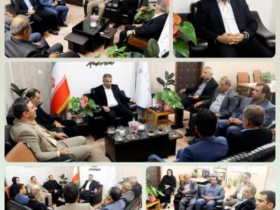 دیدار هیئت رئیسهی جدید شورای اسلامی شهر بمناسبت هفته دولت با فرماندار شهرستان قائم شهر