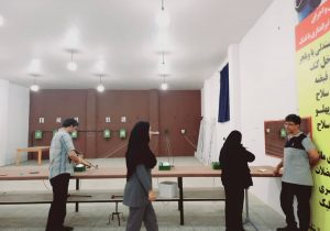 برگزاری مسابقه تیراندازی خانوادگی در دانشگاه مازندران