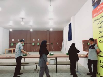 برگزاری مسابقه تیراندازی خانوادگی در دانشگاه مازندران