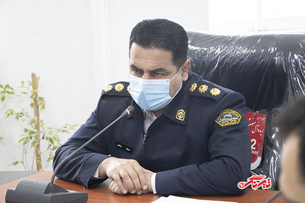 گزارش تصویری نشست خبری رئیس پلیس راهور مازندران
