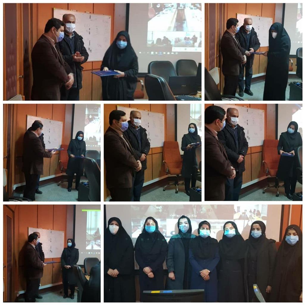 تقدیر وزرات بهداشت از ۳ مددکار دانشگاه علوم پزشکی مازندران بعنوان مددکاران نمونه کشور