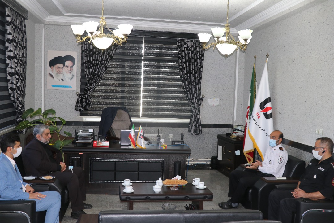بازدید اعضای شورای اسلامی شهر ساری از سازمان های آتش نشانی و عمران شهرداری ساری