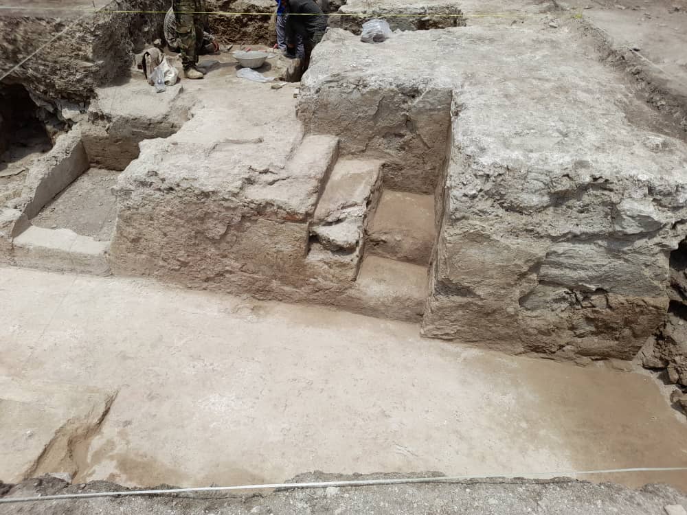 فصل اول کاوش تپه‌کلای روستای ارفه‌ده سوادکوه به پایان رسید