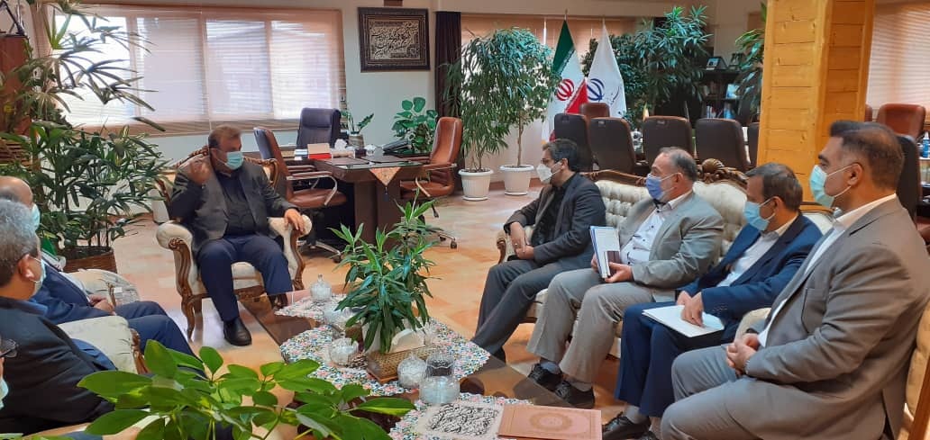 ديدار رسوليان معاون وزير صمت با استاندار مازندران