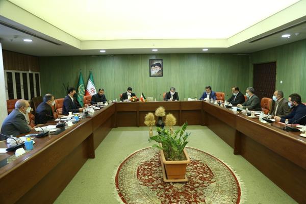 دیدار بابائی کارنامی نماینده مردم شهرستان ساری و میاندرود در مجلس شورای اسلامی با وزیر جهاد کشاورزی