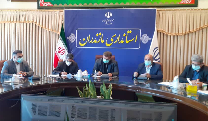 حضور رسوليان معاون وزير صمت در جلسه كارگروه تسهيل استان مازندران