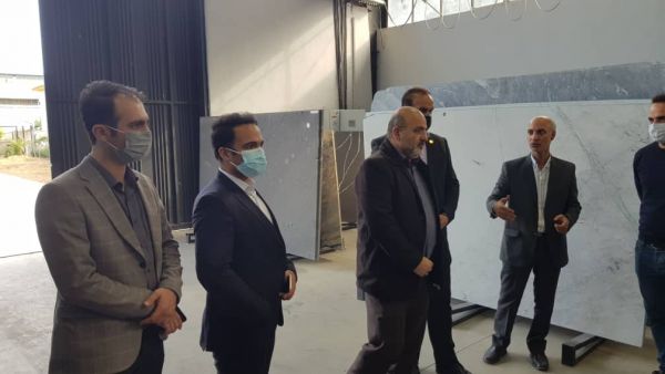 بازدید معاون اداری و مالی سازمان از شرکت تجارت گستر نوری ایرانیان