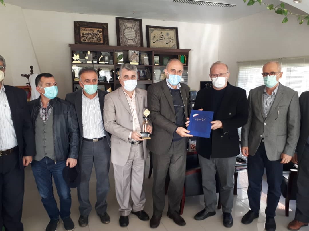 تقدیراز کارفرمای شرکت تولیدی فراورده های لبنی دوشه هراز آمل