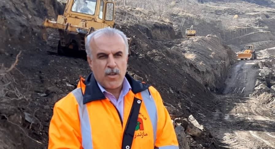 رانش زمین چالش اصلی راه های مازندران