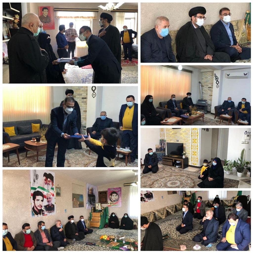 دیدار با خانواده های شهدا به مناسبت روز تکریم مادران و همسران شهدا