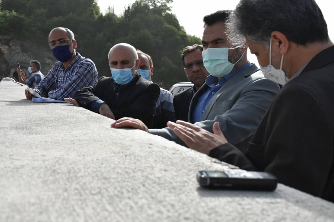 بازدید معاون عمرانی استاندار از پروژه های تامین آب شرق مازندران