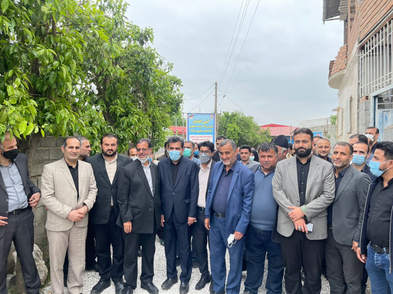 افتتاح نمادین یک واحد مسکن روستایی مقاوم سازی شده در شهرستان ساری