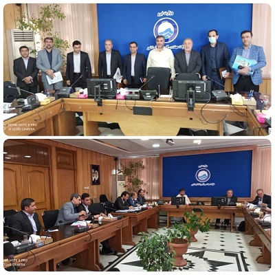 بررسی طرحهای آب و فاضلاب با حضور نماینده شرق مازندران و مدیر عامل شرکت مهندسی آبفا کشور