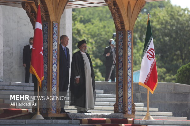 استقبال رسمی رئیسی از «اردوغان»