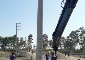 شبكه 20 كيلوولت برق و روشنايي معابر به طول 5500 متر اصلاح و تكميل شد