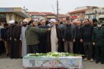 وداع باشکوه مازندرانی‌ها با شهید مدافع امنیت/ پیکر شهید صالحی در گلزار شهدای ساری آرام گرفت