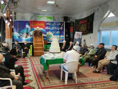 مراسم از شهادت تا ولادت حضرت فاطمه زهرا ( س) برگزار شد