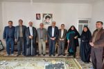 دیدار مديرکل فرودگاههاي مازندران با مادر شهيد والامقام لاري